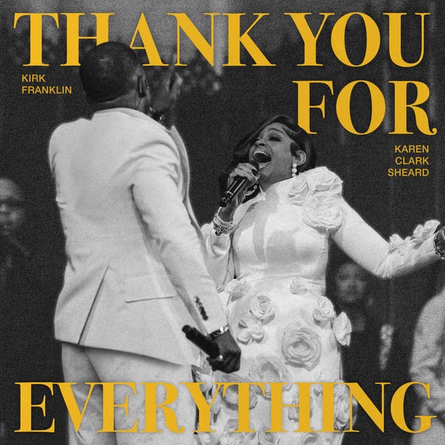 Thank You For Everything (with Karen Clark-Sheard) cover art